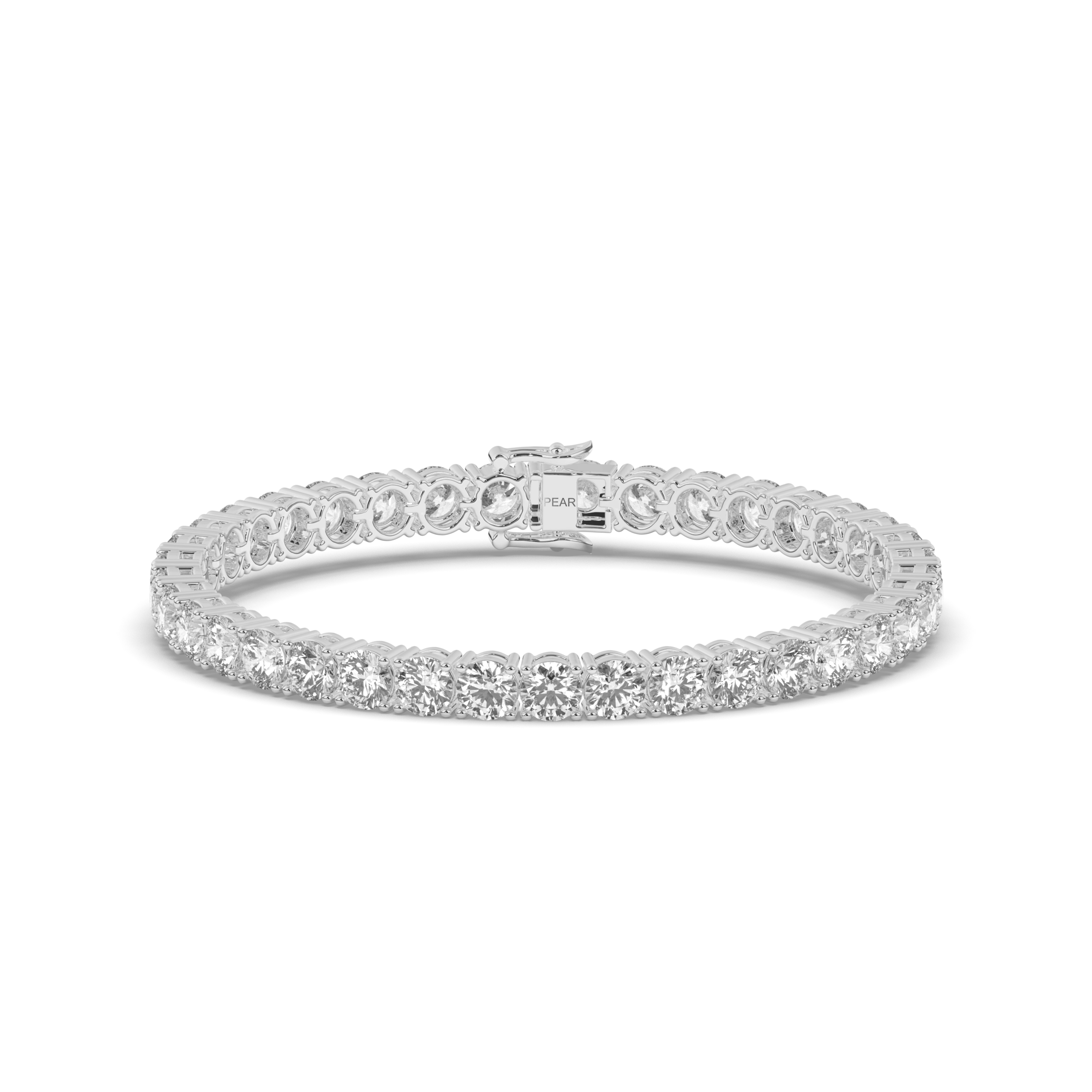 Valentine's Special Lab-grown Diamond Tennis Bracelet - Pear Jewels